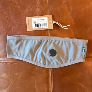 NWT Fjallraven Abisko Varm Gray Headband